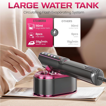 Steamoria™ Next-Gen 2-in-1 Clothes Steamer & Iron